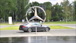 Mercedez-Benz employs humans instead of robots in its assembly line Mercedez-Benz employs humans instead of robots in its assembly line