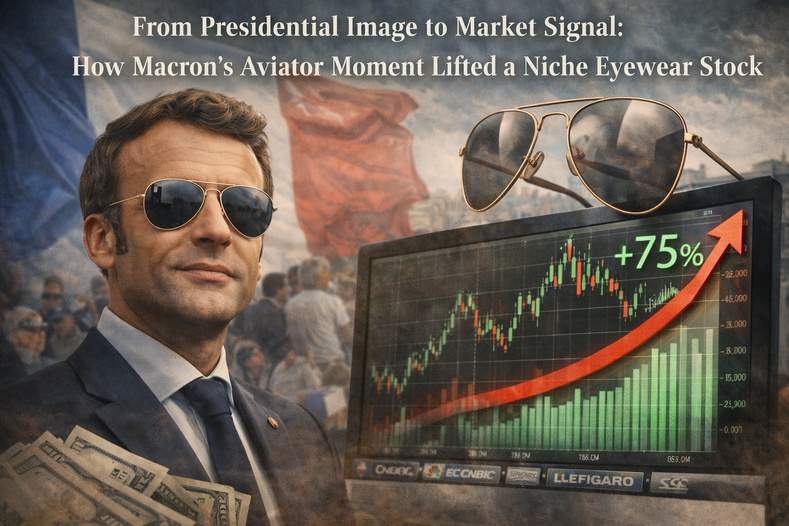 From Presidential Image to Market Signal: How Macron’s Aviator Moment Lifted a Niche Eyewear Stock From Presidential Image to Market Signal: How Macron’s Aviator Moment Lifted a Niche Eyewear Stock