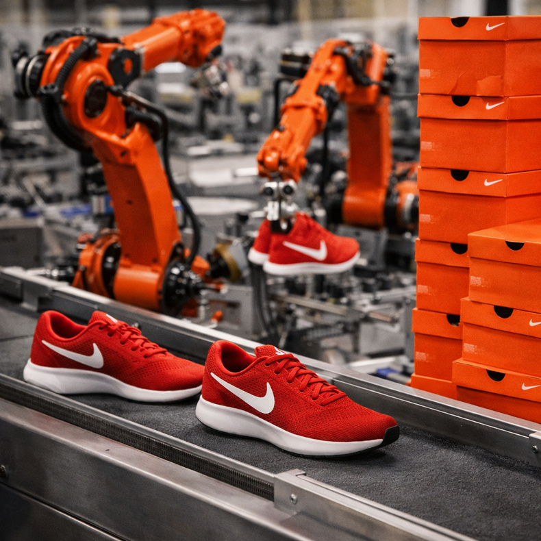 Automation-Driven Restructuring Marks Nike’s Shift Toward Leaner Growth Automation-Driven Restructuring Marks Nike’s Shift Toward Leaner Growth