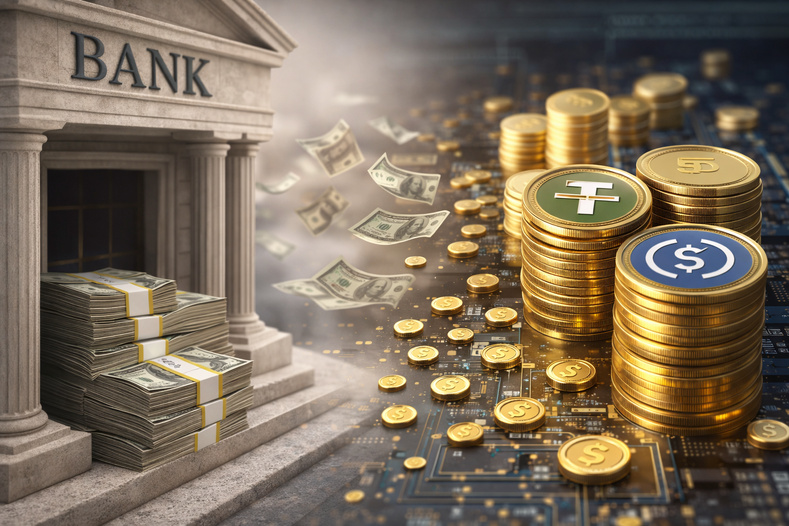 Stablecoins and the Quiet Erosion of U.S. Bank Deposits Stablecoins and the Quiet Erosion of U.S. Bank Deposits