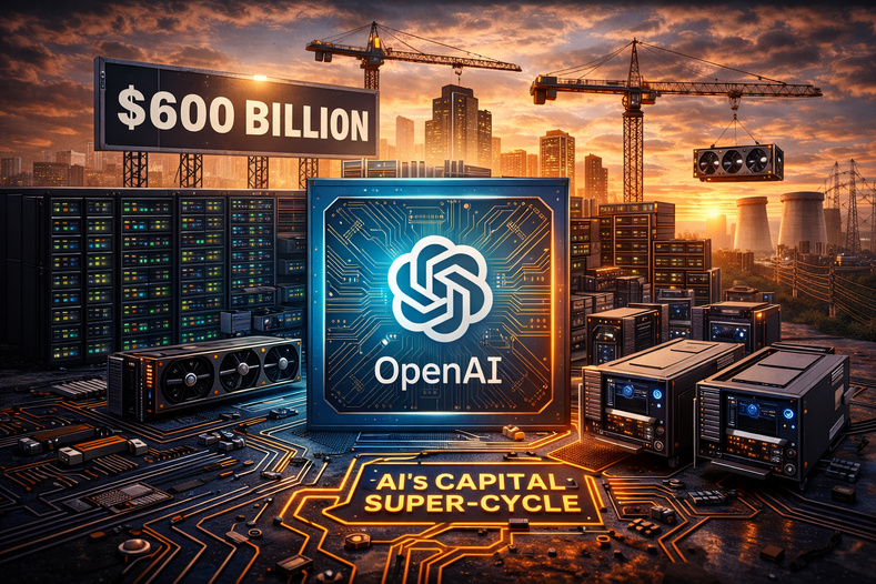 AI’s Capital Supercycle: Why OpenAI’s Projected $600 Billion Compute Outlay Signals a New Industrial Era AI’s Capital Supercycle: Why OpenAI’s Projected $600 Billion Compute Outlay Signals a New Industrial Era