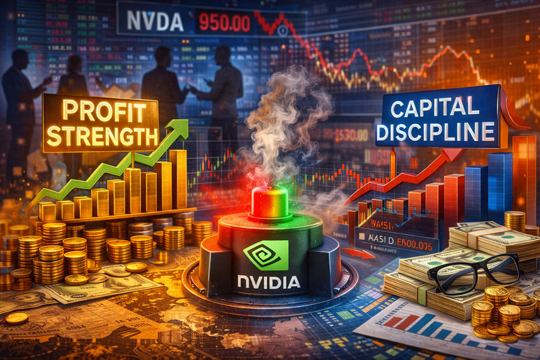 Profit Strength Meets Capital Discipline Debate as Nvidia’s Beat Fails to Ignite Shares