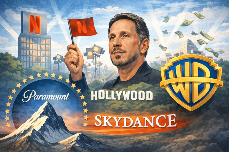Ellison-Backed Paramount Skydance Outmaneuvers Netflix in Warner Deal as Market Rewards Streaming Discipline Ellison-Backed Paramount Skydance Outmaneuvers Netflix in Warner Deal as Market Rewards Streaming Discipline