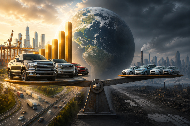 Picukup Truck Profits Deepen the Global Auto Divide