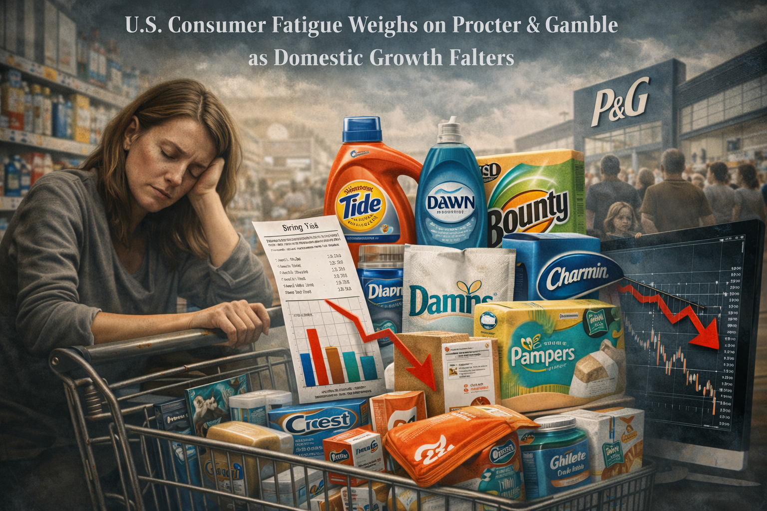 U.S. Consumer Fatigue Weighs on Procter & Gamble as Domestic Growth Falters
