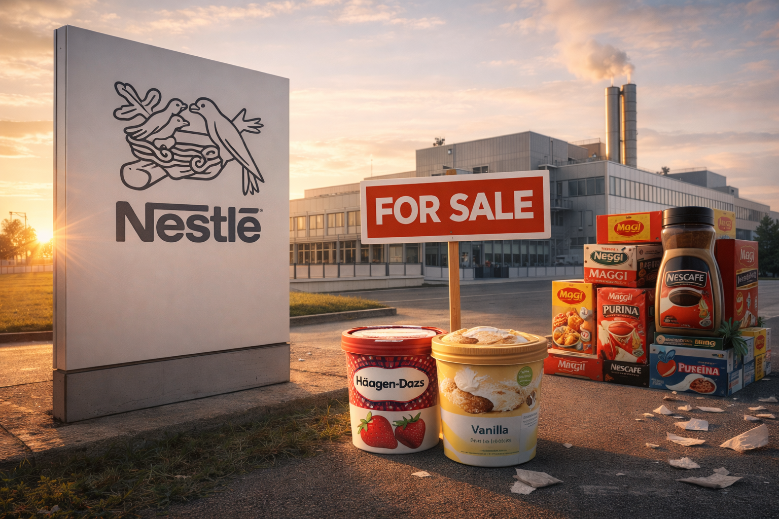 Nestlé Outpaces Quarterly Sales Forecasts as Strategic Reset Targets Ice Cream Exit and Brand Concentration