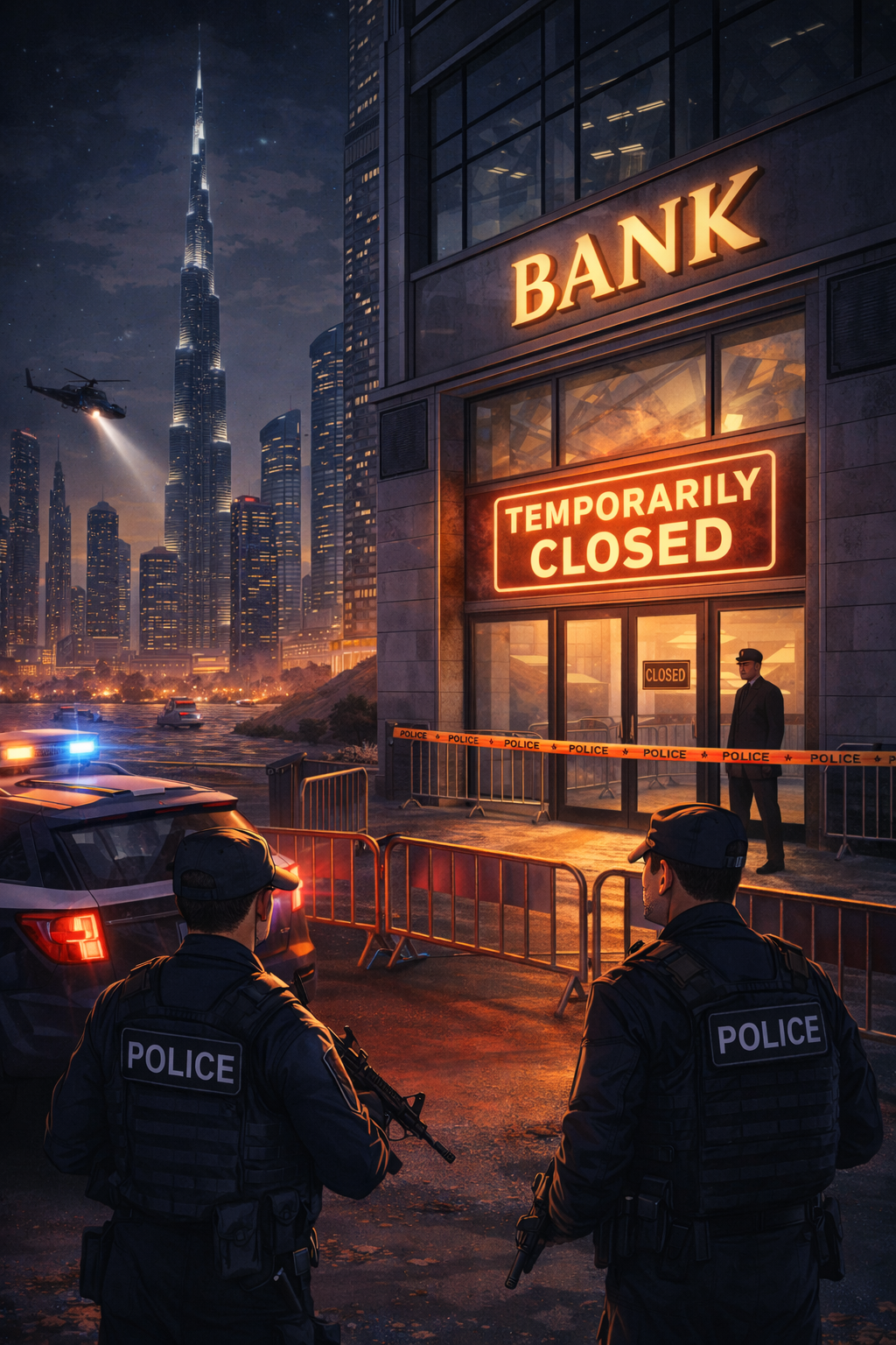 Security Concerns Push Global Banks Toward Temporary Shutdowns in Gulf Financial Hubs