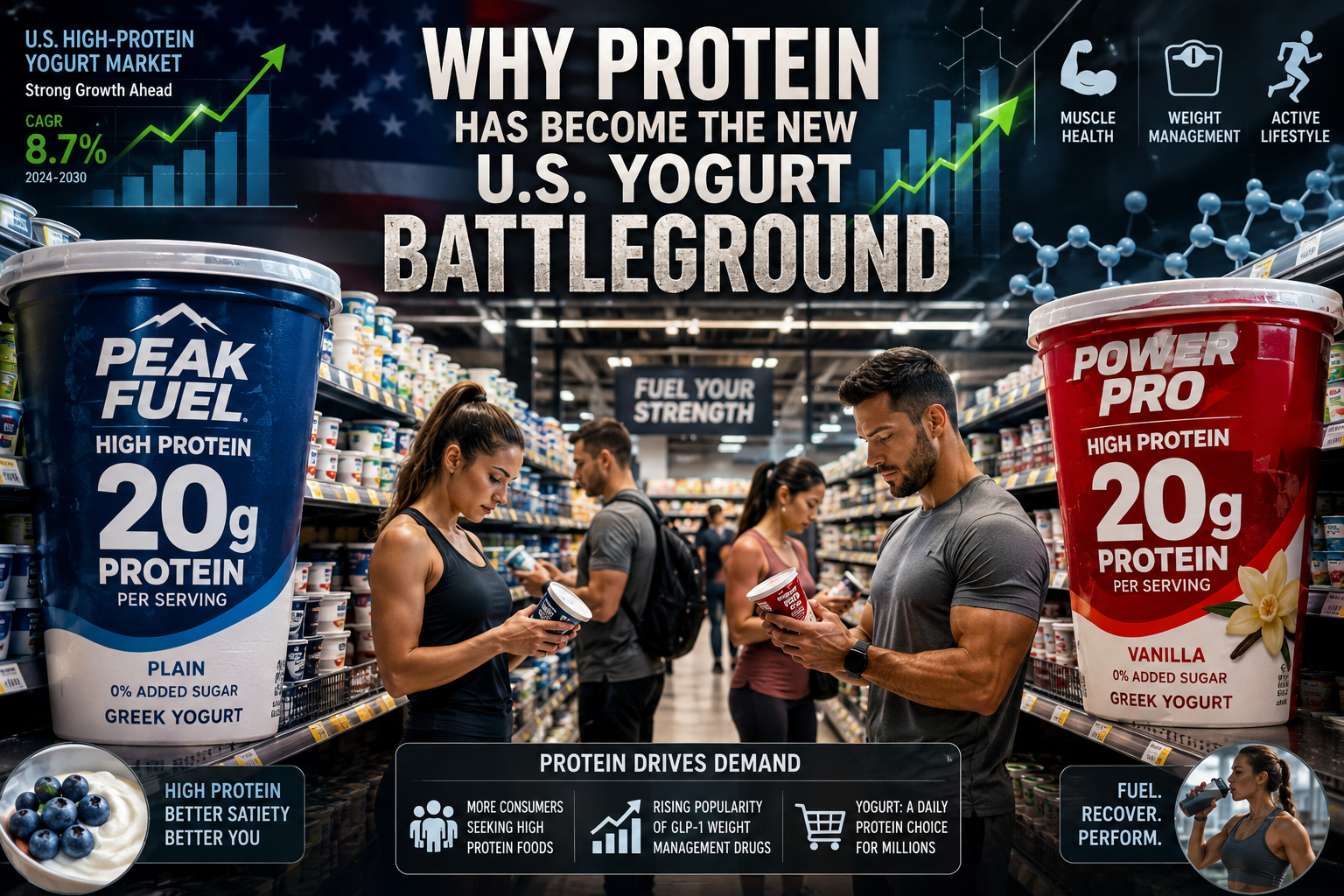Why Protein Has Become the New U.S. Yogurt Battleground