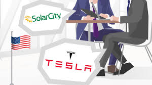 Tesla, SolarCity Shares Drop as $2.6 billion Offer to Buy Sister Firm made by Tesla
