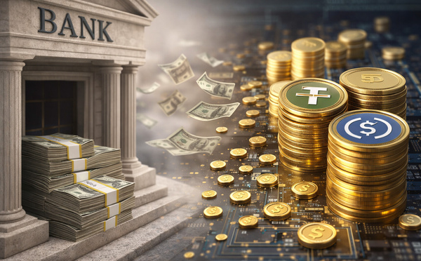 Stablecoins and the Quiet Erosion of U.S. Bank Deposits