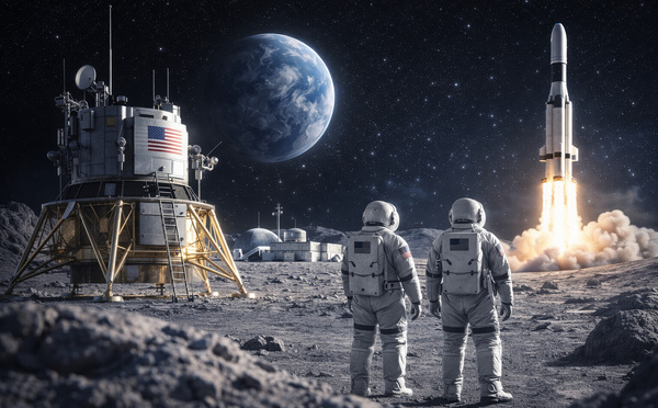 Private Power and National Ambition Converge as U.S. Space Titans Accelerate Lunar Push to Counter China