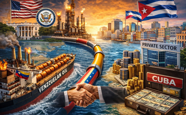 Targeted Energy Channel Opens as Washington Permits Venezuelan Oil Resale to Cuba’s Private Sector