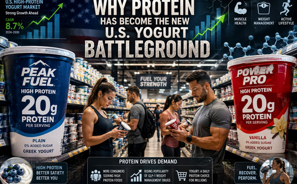 Why Protein Has Become the New U.S. Yogurt Battleground