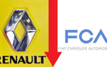 Renault Shares Drop After Withdrawal Of Merger Offer By Fiat Chrysler