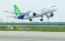 China's First Domestically Made Aircraft Makes Its Global Premiere In Singapore